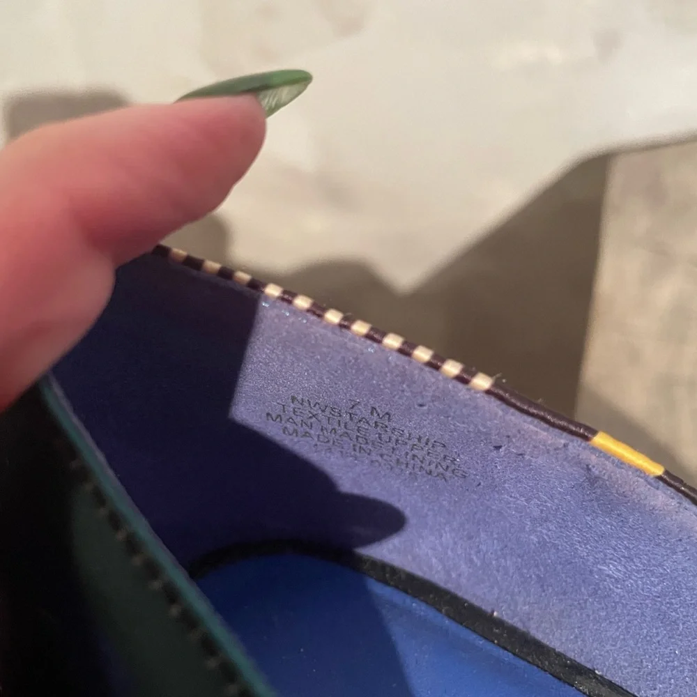 Nine West Multicolor Striped Flats - Picture 7 of 7